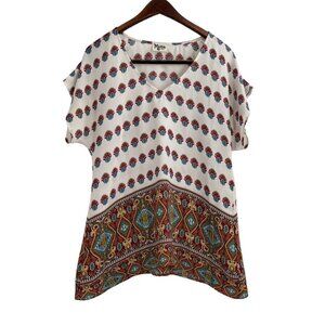 Show Me Your Mumu Original Mumu The Victorian Top Womens Size Small Boho V-Neck